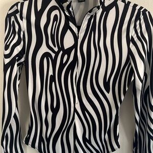 Body suit zebra